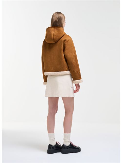 hooded jkt in soft synthetic sheepskin COLMAR ORIGINAL | 20000019 1JU956